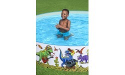 Vaikiškas baseinas Bestway Dinosaurs Expansion 3+, 244x46 cm