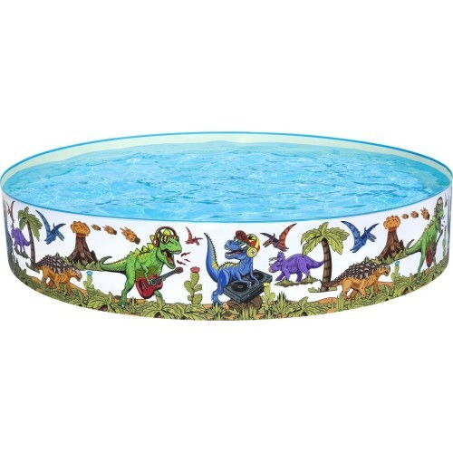 Vaikiškas baseinas Bestway Dinosaurs Expansion 3+, 244x46 cm