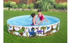 Детский бассейн Bestway Dinosaurs Expansion 3+, 244x46 см