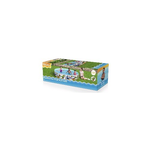 Dinosaurs Expansion Pool for Children 3+ BESTWAY 244x46cm Vinyl + PVC