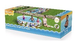 Vaikiškas baseinas Bestway Dinosaurs Expansion 3+, 244x46 cm