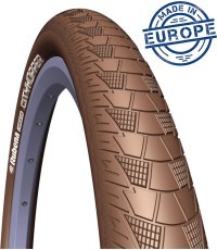 MITAS RUBENA Cityhopper bicycle tyre 28x2.00 (52-622) V99, brown
