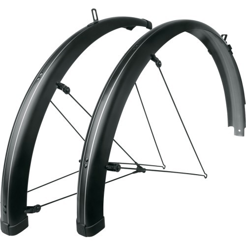 Комплект крыльев SKS Bluemels Stripes 28" / 65mm (черные)