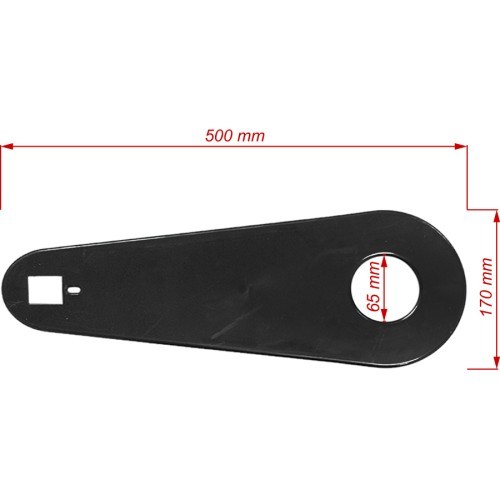 Защитный кожух цепи DY-C36 PVC 20"
