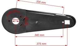 Grandinės apsauga DY-C36 PVC 20"
