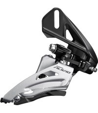 Shimano Alivio FD-M3120-D Front Derailleur, 2x9 speed, 64-69°, Side Swing