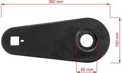 Grandinės apsauga DY-C20 PVC 12"