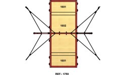 Комплект приземляющих матов для соревновательных рингов – 10 м² – одобрено FIG