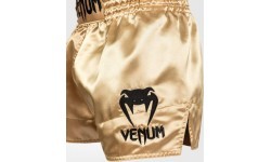 Venum Classic Muay Thai šortai, auksiniai/juodi
