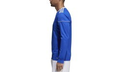 Футболка футбольная Adidas Squad 17 с длинным рукавом, синяя, S99150