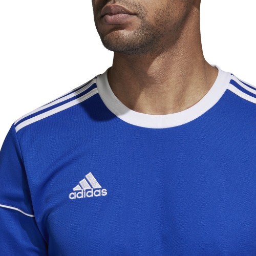 Футболка футбольная Adidas Squad 17 с длинным рукавом, синяя, S99150