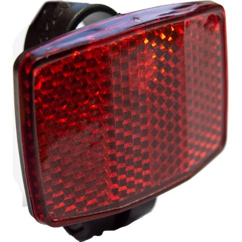 Reflector 35x55mm with 22.2mm bracket, red