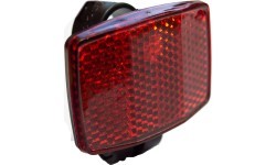 Reflector 35x55mm with 22.2mm bracket, red
