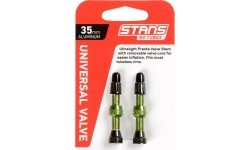 Ниппели Stan's NoTubes для бескамерных покрышек 35mm (зелёные)
