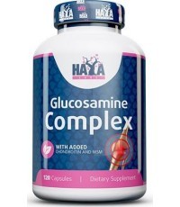 Haya Labs Glucosamine Complex 120 kaps. (gliukozamino kompleksas)