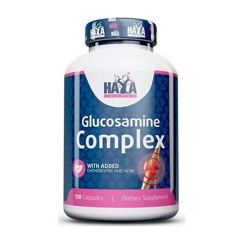 Haya Labs Glucosamine Complex 120 kaps. (gliukozamino kompleksas)
