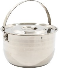 Nerūdijančio plieno puodas su dangčiu Yate, 6 l