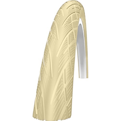 Покрышка Schwalbe Citizen Active Line 28" x 1.75" (47-622), камерная, защита от проколов, светоотражающая полоса, кремовая