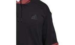 Толстовка Adidas M New A HD Swt, чёрно-красная GD5965