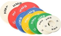 CBRS05  OLYMPIC BUMPER PLATE HMS - 2 x 1 kg
