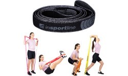 Pasipriešinimo guma inSPORTline Rand XXX Strong - Juoda