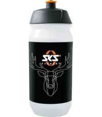 SKS DEER Water Bottle 500ml, black/white