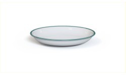 Emaliuota lėkštė „Origin Outdoors Ocean Deep“, 20 cm, balta