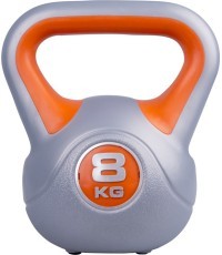Cement-Filled Vinyl Kettlebell inSPORTline Vin-Bell 8 kg