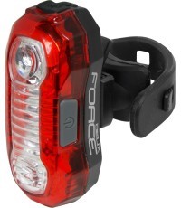 Задний фонарь FORCE Deux 5 LED, USB