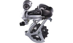 Galinis perjungiklis Shimano Altus M310 7/8 pavarų SGS ant rėmo