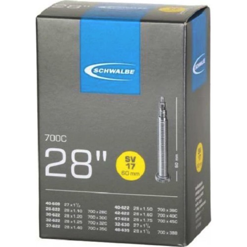 Schwalbe SV17 Inner Tube 700x28/47 (28/47-622 32/40-630/635) FV60