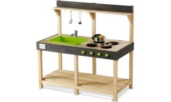 EXIT Yummy 100 wooden outdoor kitchen - naturel