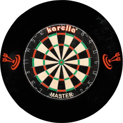 Smiginio apsauginis žiedas Catchring, juodas, 4 vnt.