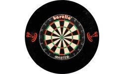 Smiginio apsauginis žiedas Catchring, juodas, 4 vnt.