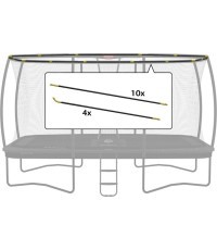 Apsauginio tinklo stovo vamzdžių komplektas Ultim Safety Net DLX XL 410