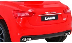 Электромобиль Maserati Ghibli, красный