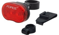 FORCE TRI rear light, 3 LEDs, 3 functions