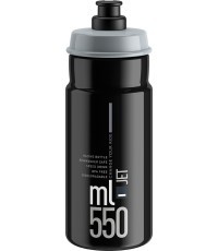 Gertuvė Elite Jett 550ml (juoda/pilkas logo)