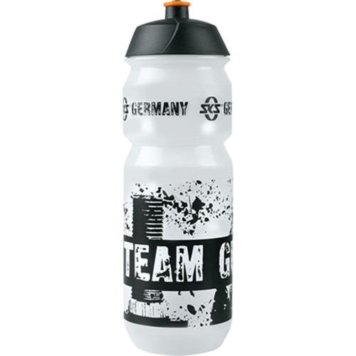 SKS Team German water bottle 0.75l (black/white)