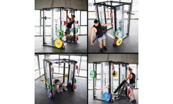 TRYTON SMITH MACHINE 3D WITH DOUBLE LIFT AND STACK COMMERCIAL HMS
