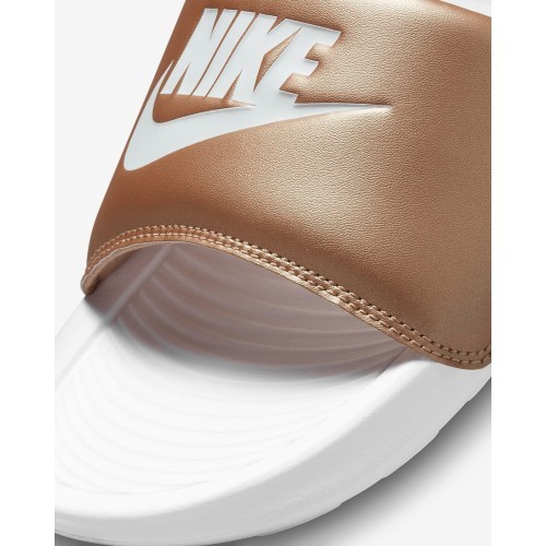 Nike женские шлёпанцы Nike Victori One Slide White Gold CN9677 900