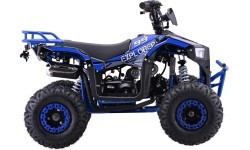 Keturratis benzininis 110CC EXPLORER, mėlynas