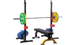 STR25 ADJUSTABLE BARBELL STANDS HMS