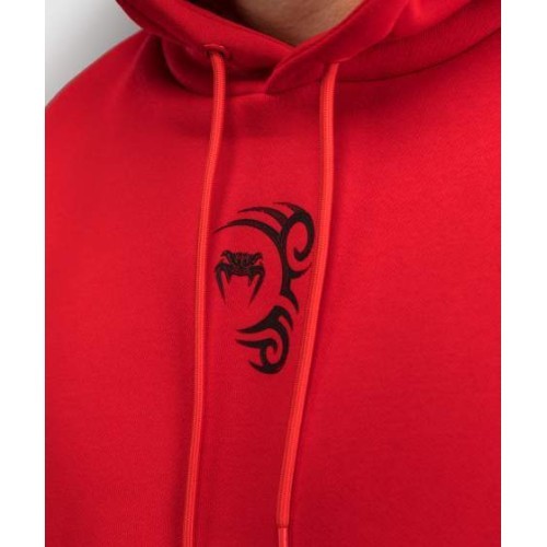 Venum x Mike Tyson Tiger džemperis su gobtuvu – ryškiai raudona/juoda