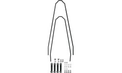 Mudguard mounting parts SKS Velo 42/47, for suspension fork (black)