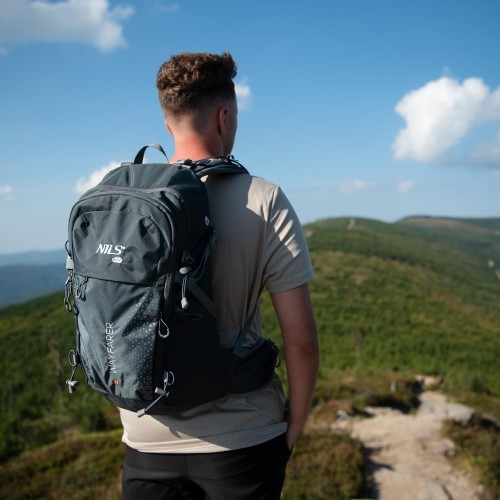 NC1925 BACKPACK TOURIST GRAY WAYFARER 35L NILS CAMP