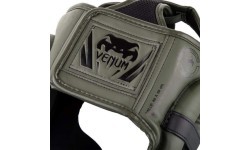 Bokso šalmas Venum Elite - Khaki/Juoda