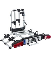 Autobagažinė Peruzzo Zephyr 3 dviračiam, E-BIKE, ant grąžulo (aliuminė)