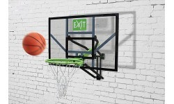 Настенная баскетбольная система EXIT Galaxy, прямоугольный поликарбонат (PC)