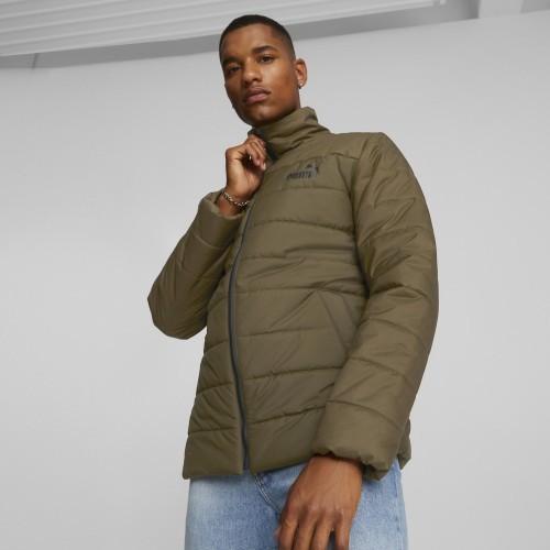 Puma Ess+ Padded Jacket Men's Jacket Khaki 849349 62